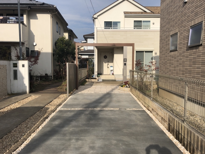 床のコンクリート