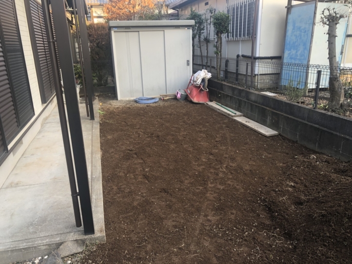 芝生も抜き