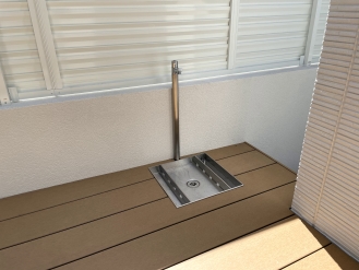 プライベートデッキ空間