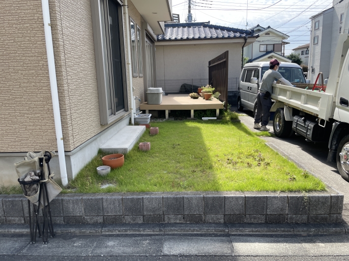 駐車場増設リフォーム