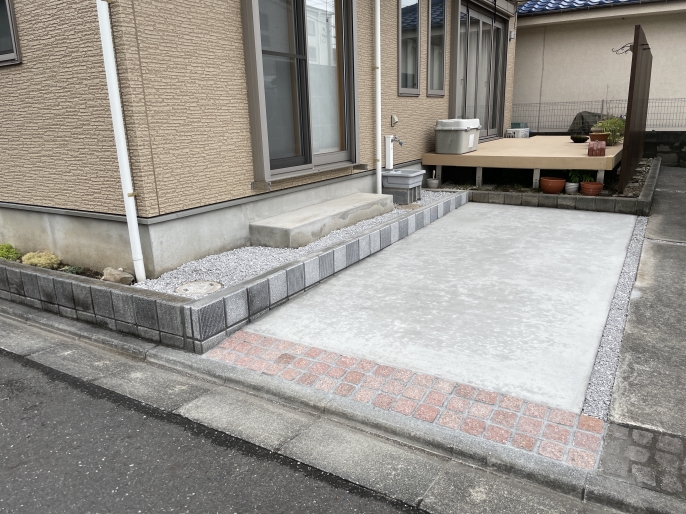 夏場であればコンクリート施工後1週間
