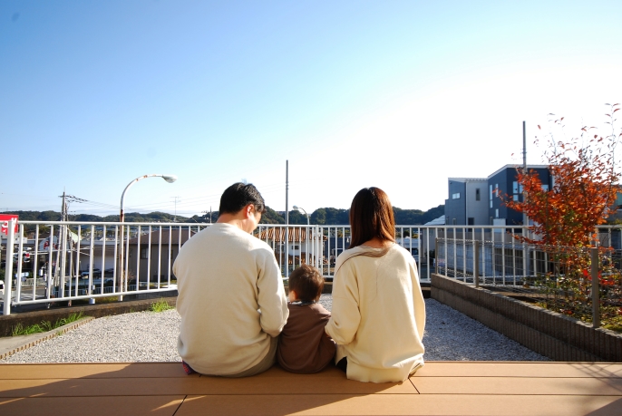 共働きのご夫婦にやさしい庭