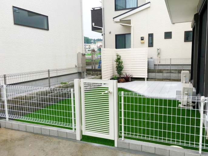目的に合わせて活用できるお庭