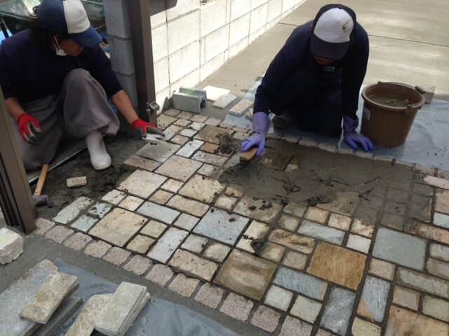 お客様向けの外構