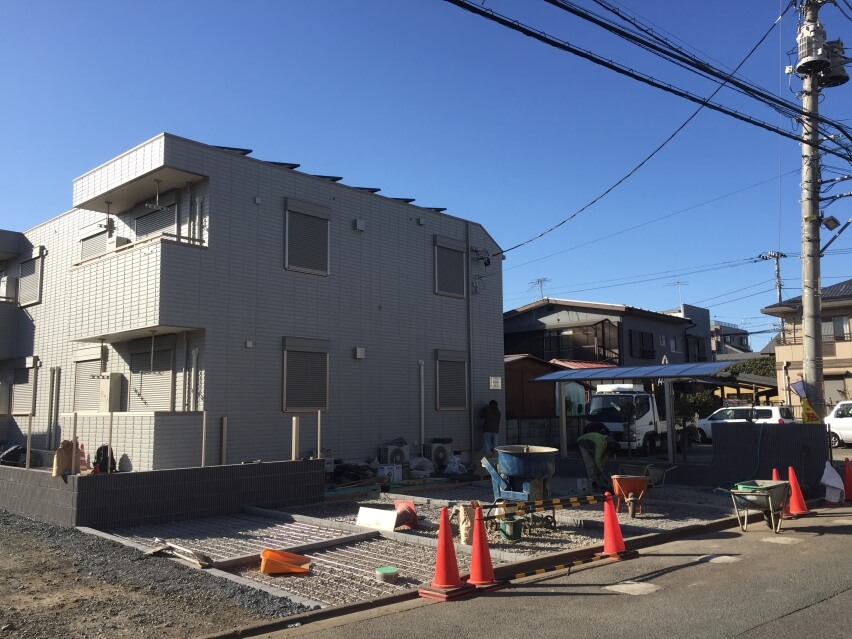 集合住宅の外構工事