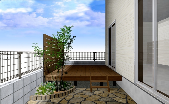 目隠しフェンス