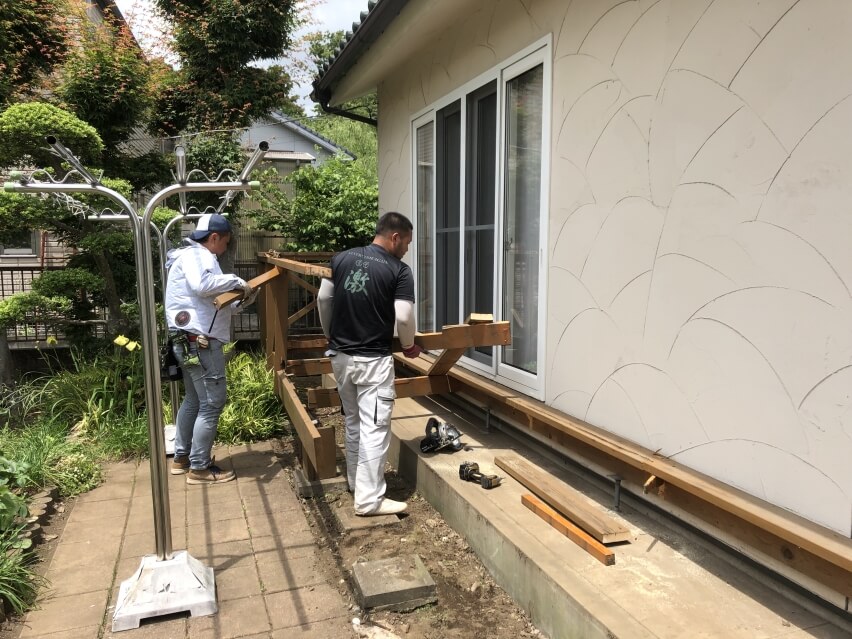 解体作業