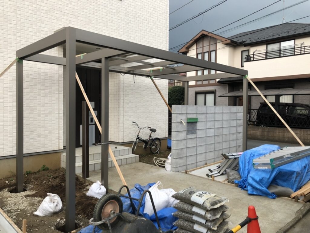 門周りにプラスG